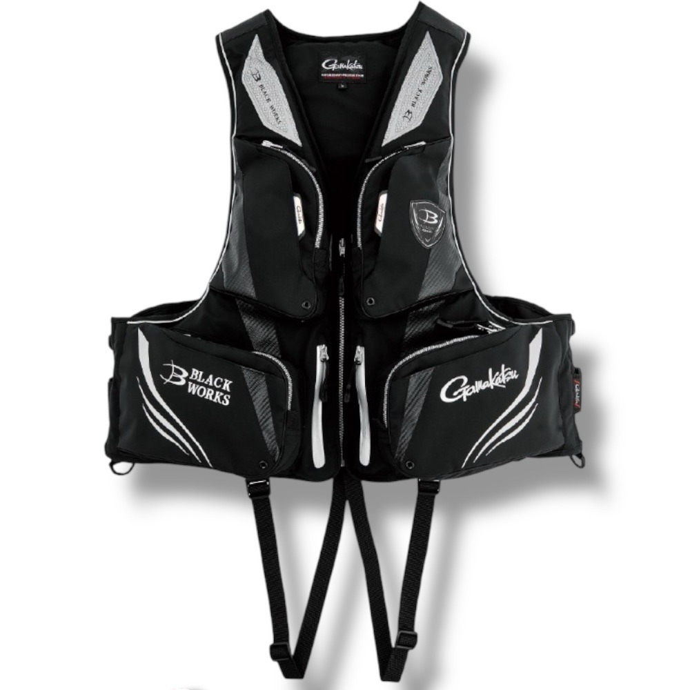 紅海釣具企業社【gamakatsu】GM-6005 釣魚救生衣 (25年款)-細節圖3