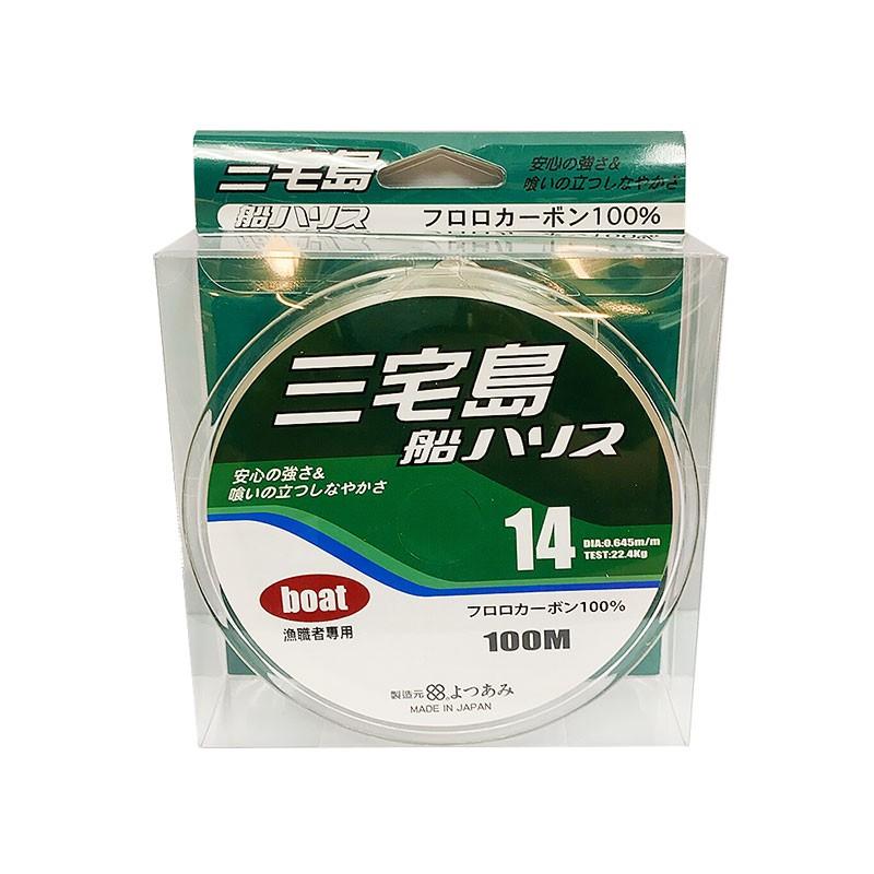 (鴻海釣具企業社) 《三宅島》船ハリス  船HARISU 卡夢線 100M 碳素線 碳纖線 子線 牛車輪-細節圖7