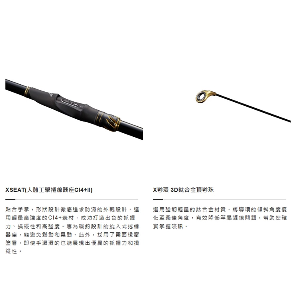 中壢鴻海釣具【SHIMANO】 FIRE BLOOD GURE 熱血 磯釣竿 魚竿 釣竿 需宅配 日本製 (24秋磯款)-細節圖8