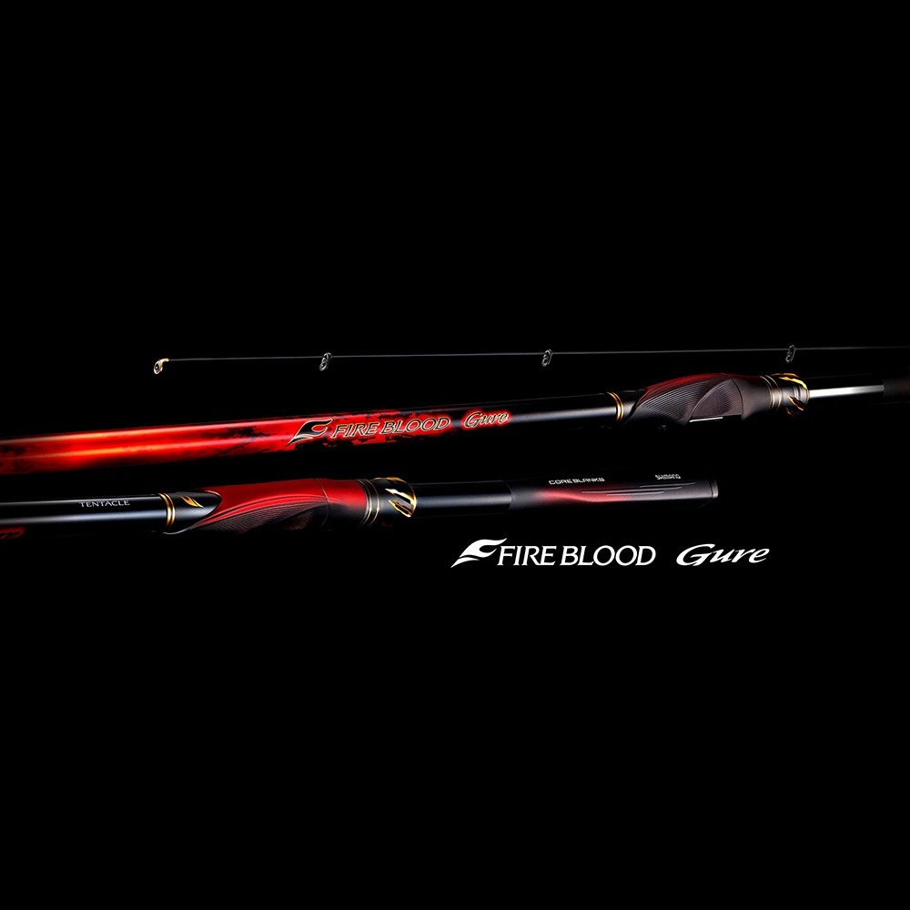 中壢鴻海釣具【SHIMANO】 FIRE BLOOD GURE 熱血 磯釣竿 魚竿 釣竿 需宅配 日本製 (24秋磯款)-細節圖2