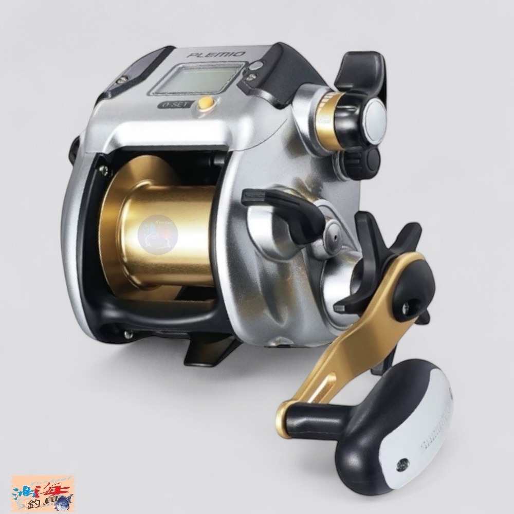 (鴻海釣具企業社)【SHIMANO】 PLEMIO 3000 電動捲線器 電捲 電動丸 小搞搞 白帶魚入門款(15年款)-細節圖2