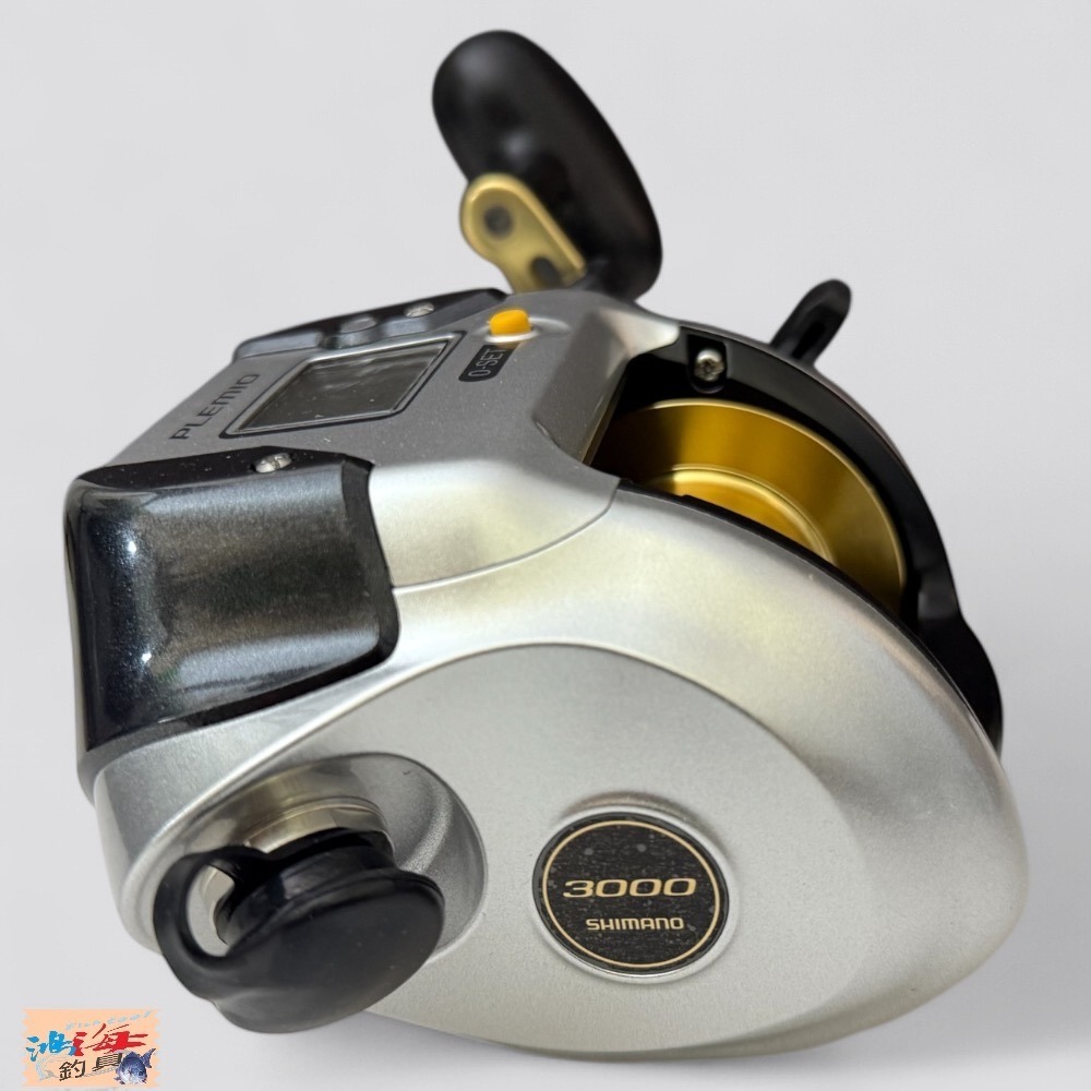 (鴻海釣具企業社)【SHIMANO】 PLEMIO 3000 電動捲線器 電捲 電動丸 小搞搞 白帶魚入門款(15年款)-細節圖4
