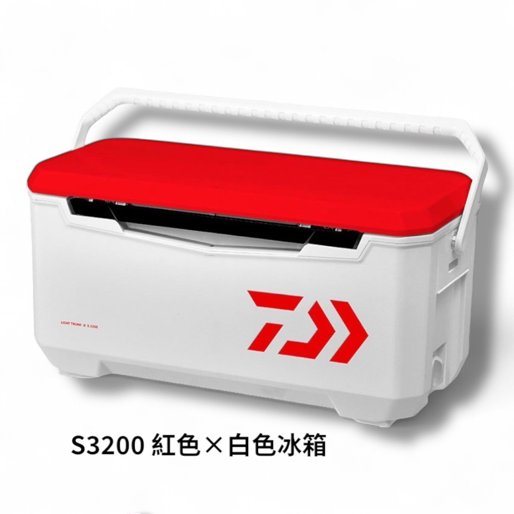 (中壢鴻海釣具)【DAIWA】LIGHT TRUNK α系列 24L/32L 硬式冰箱 保冷冰桶 釣魚冰箱 露營 限宅配-細節圖2