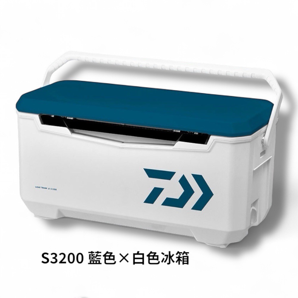 (中壢鴻海釣具)【DAIWA】LIGHT TRUNK α系列 24L/32L 硬式冰箱 保冷冰桶 釣魚冰箱 露營 限宅配-細節圖3