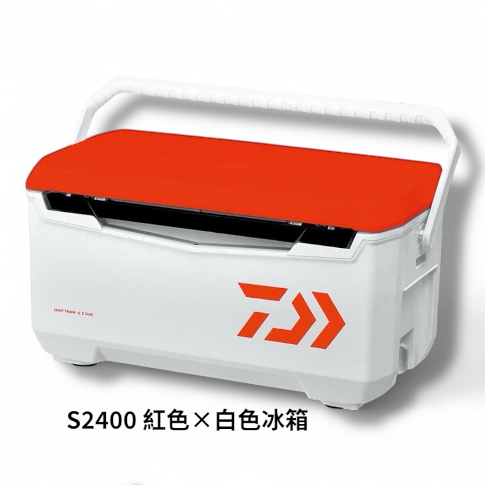 (中壢鴻海釣具)【DAIWA】LIGHT TRUNK α系列 24L/32L 硬式冰箱 保冷冰桶 釣魚冰箱 露營 限宅配-細節圖4