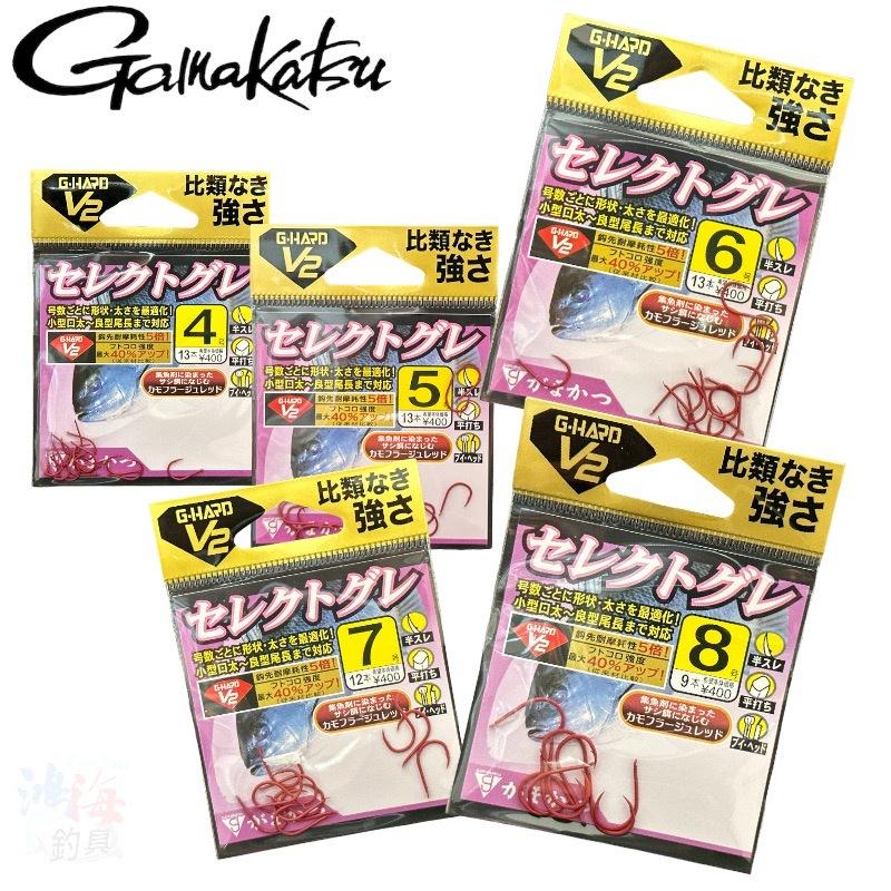 鴻海釣具企業社《gamakatsu》G-HARD V2 セレクトグレ 磯釣鉤 黑毛鉤 磯釣 鉤子-細節圖2