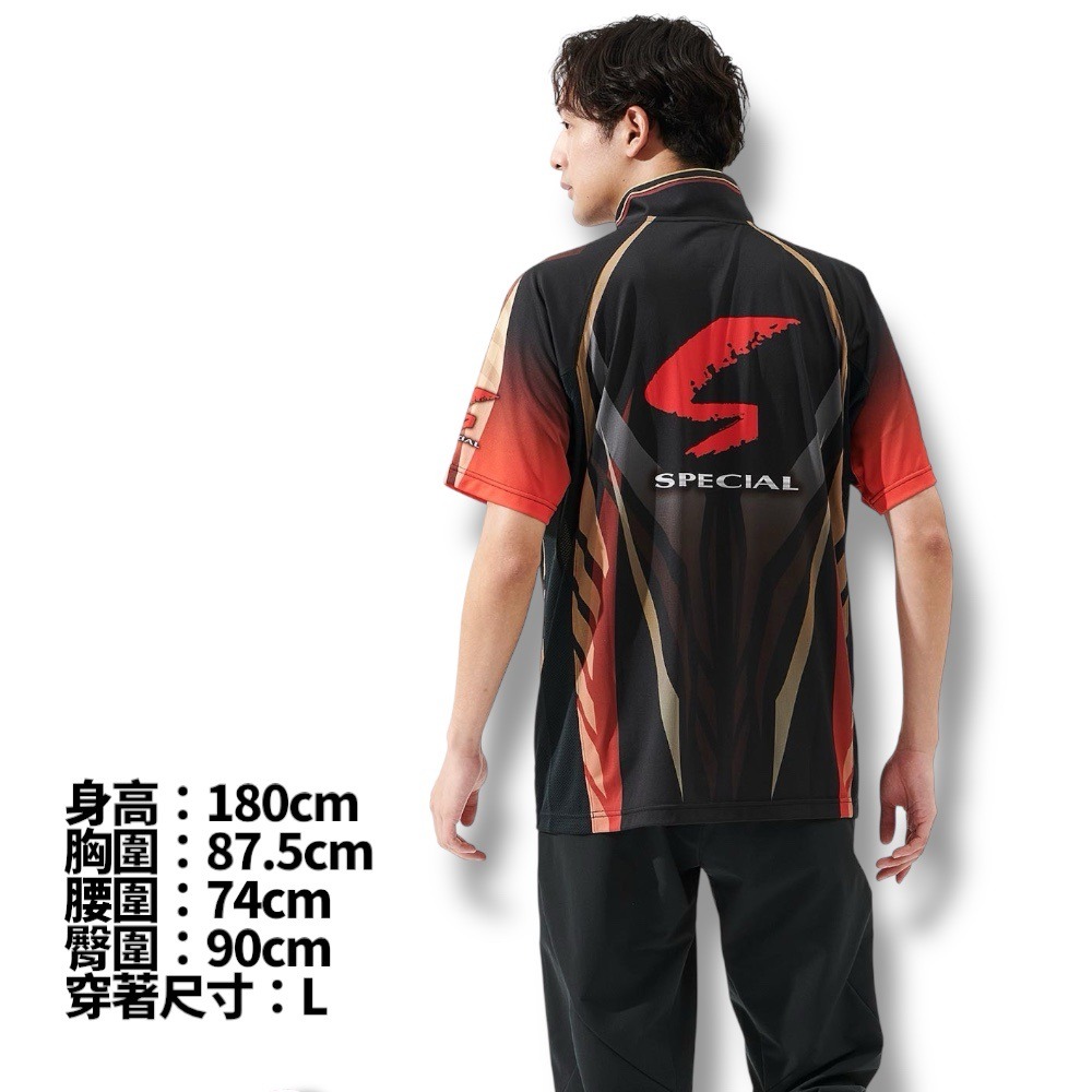 紅海釣具企業社【DAIWA】DE-7125 SPECIAL 半拉鍊釣魚短袖 [25年款] 排汗衫 釣魚衫-細節圖6
