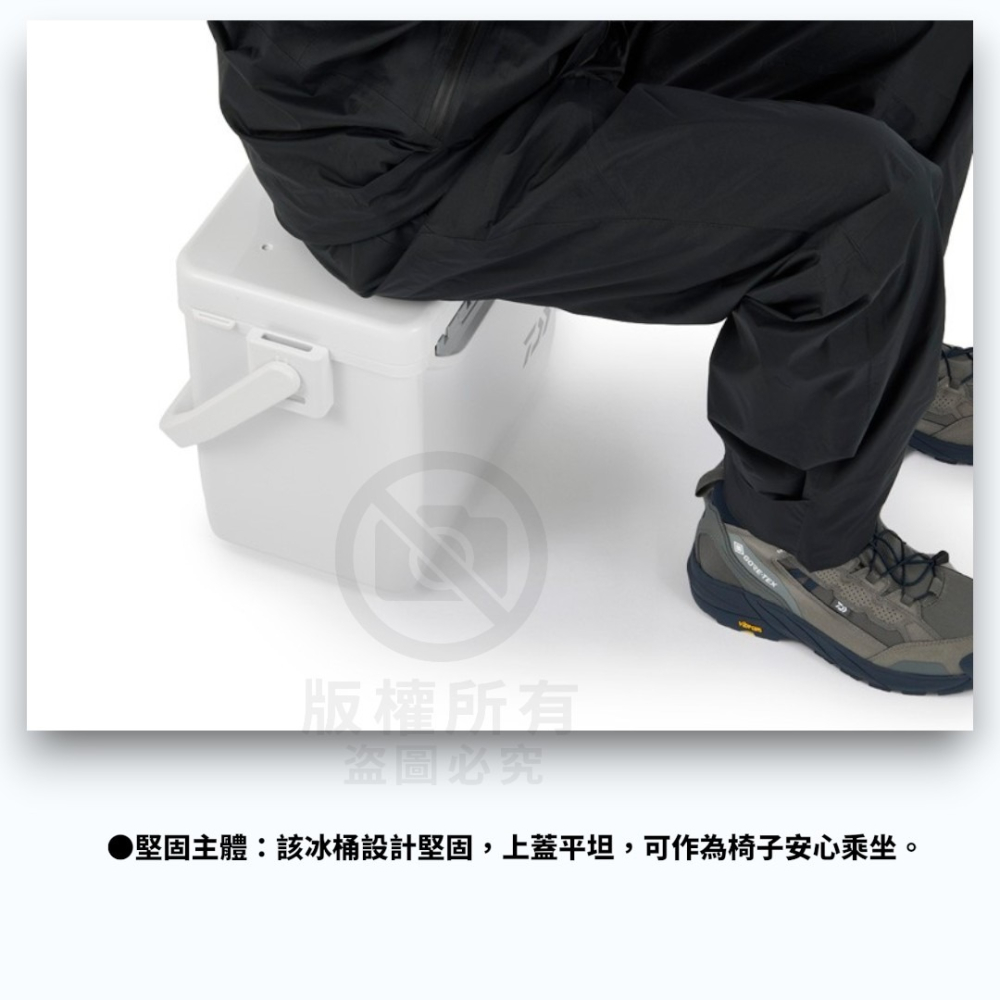 中壢紅海釣具【DAIWA】MINI COOL Ⅱ 小冰箱 小型保冷冰桶 冰桶 釣魚 露營 活蝦桶 超商限1-細節圖2