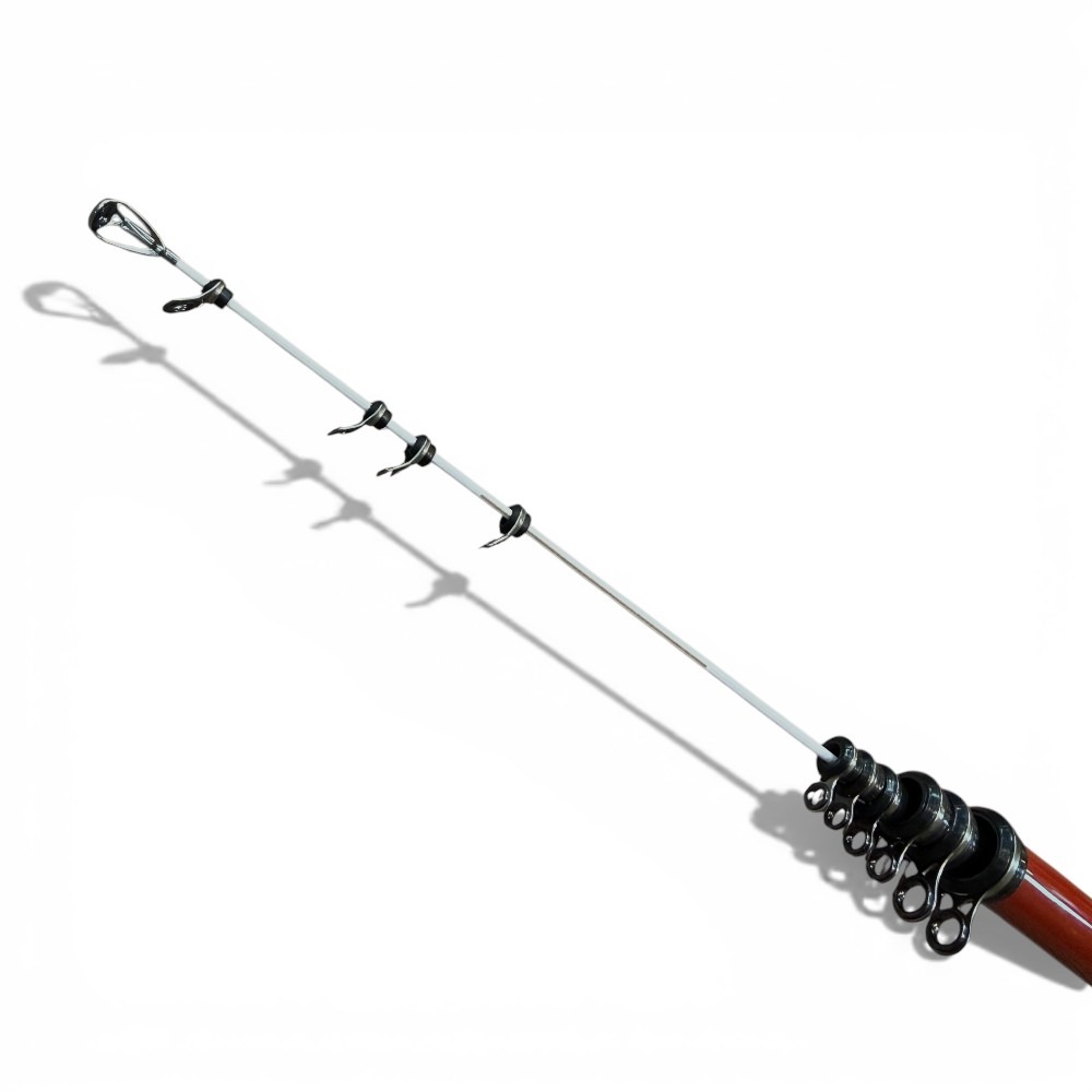 中壢紅海釣具【gamakatsu】Corespec II 海上釣堀 青物 400 磯釣竿 釣魚竿 蚵棚 黑格 振出-細節圖4