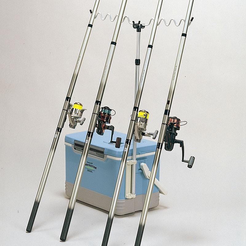 鴻海釣具企業社《第一精工》12028 DAIICHISEIKO サーフイチロー 置竿架 多竿置竿架-細節圖3