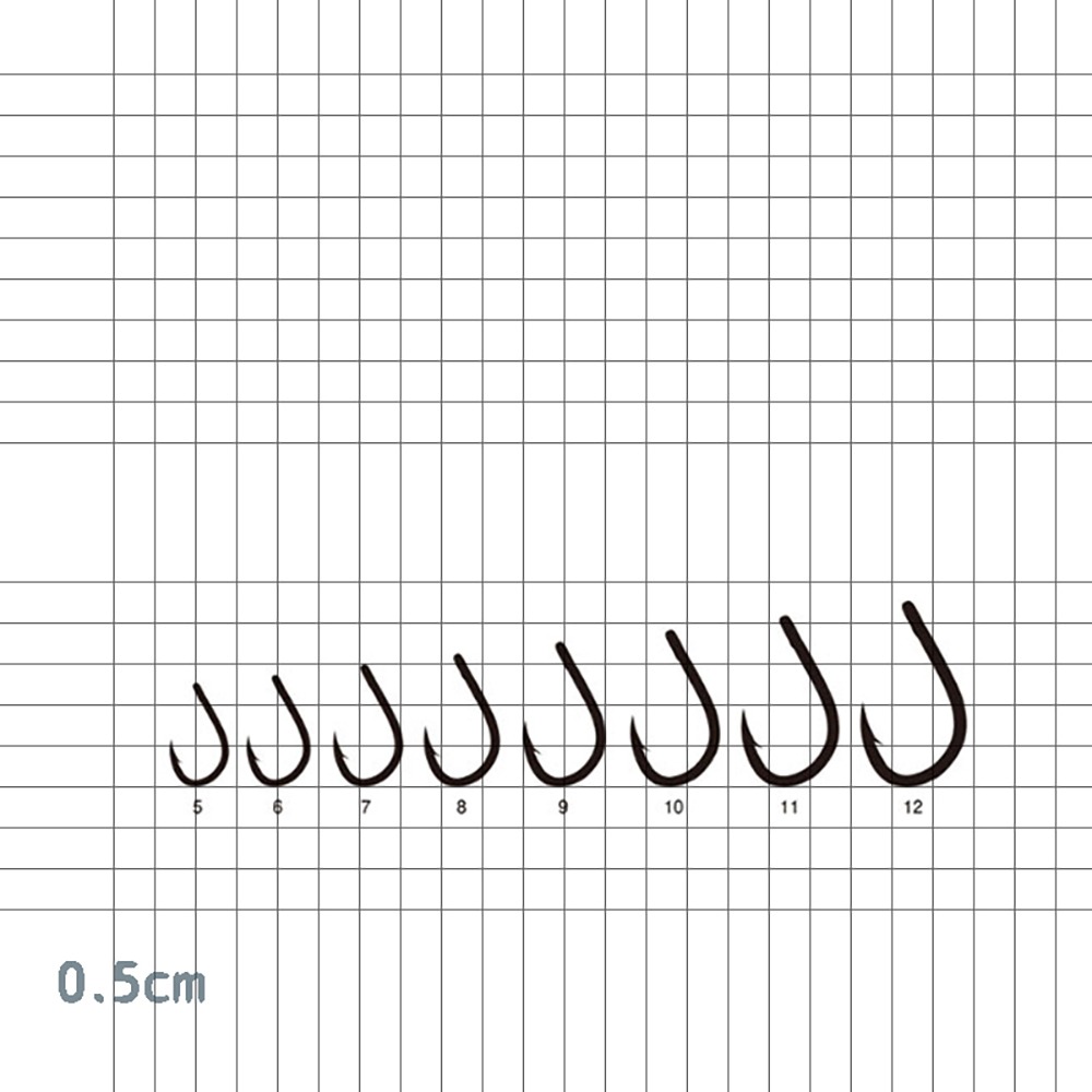 鴻海釣具企業社 《gamakatsu》 カーエー 有倒鈎 管付 磯釣鉤 魚鉤 釣魚 海釣鉤 魚鉤 磯鈎-細節圖9