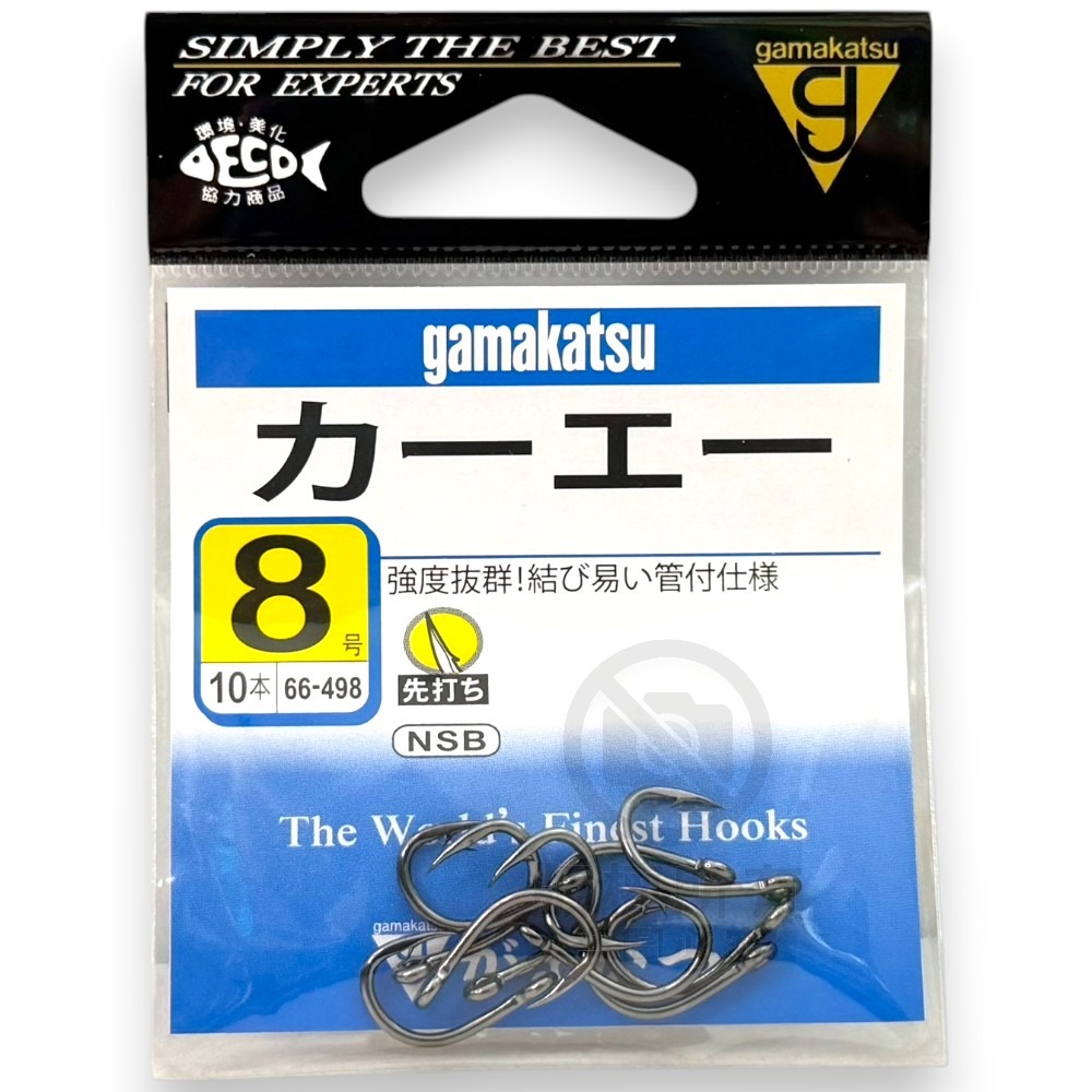 中壢紅海釣具【gamakatsu】カーエー 有倒鈎 管付 磯釣鉤 魚鉤 釣魚 海釣鉤 魚鉤 磯鈎 粗骨-規格圖11