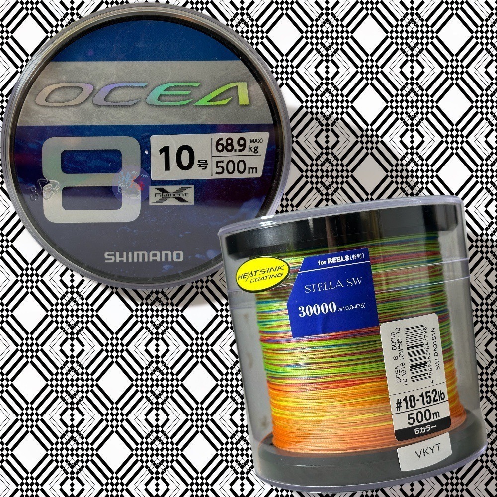 紅海釣具企業社【SHIMANO】OCEA 8股5色PE線 船釣 鐵板專用線 LD-A81S LD-A91S-細節圖9