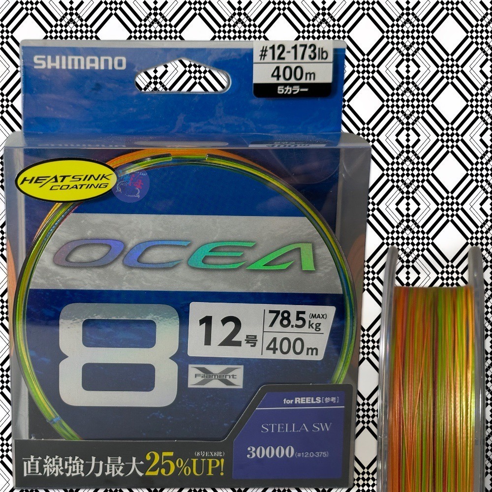 紅海釣具企業社【SHIMANO】OCEA 8股5色PE線 船釣 鐵板專用線 LD-A81S LD-A91S-規格圖9