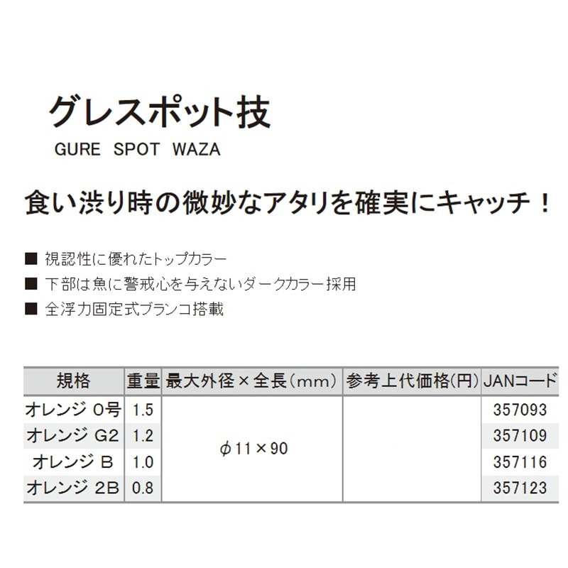 (鴻海釣具企業社) 《TSURIKEN-釣研》 グレスポット技  阿達利 子線浮標  磯釣 釣魚 海釣-細節圖6