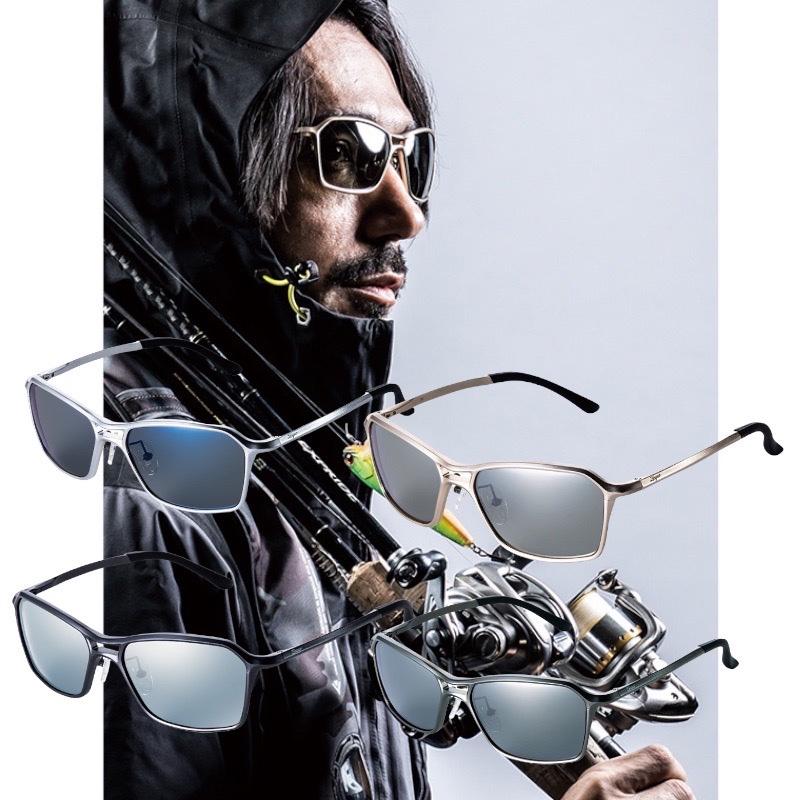 Zeque(ゼクー) 偏光サングラス VEGA(ヴェガ) F-1821 シルバー LITE