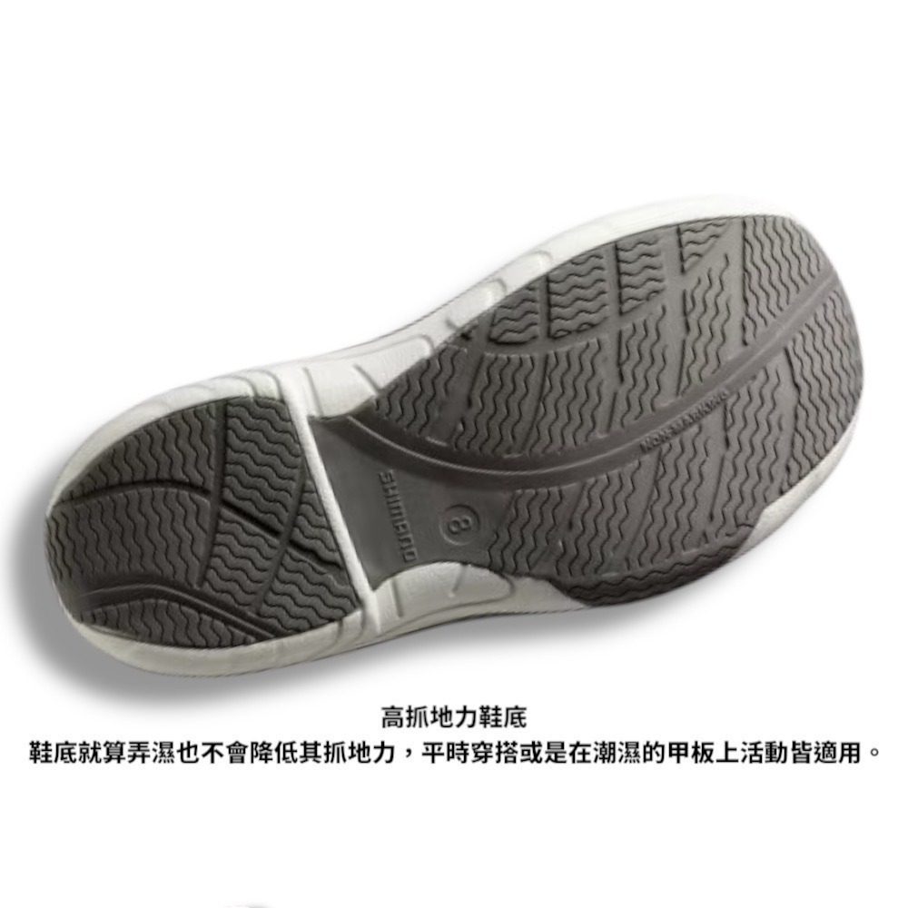 中壢鴻海釣具【SHIMANO】FS-091I EVAIR 船釣防滑鞋 布希鞋-細節圖4
