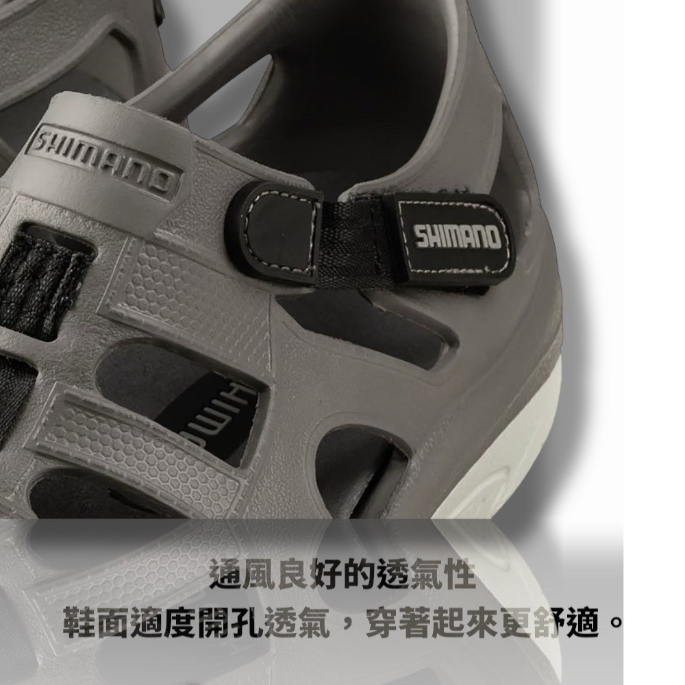 中壢鴻海釣具【SHIMANO】FS-091I EVAIR 船釣防滑鞋 布希鞋-細節圖5
