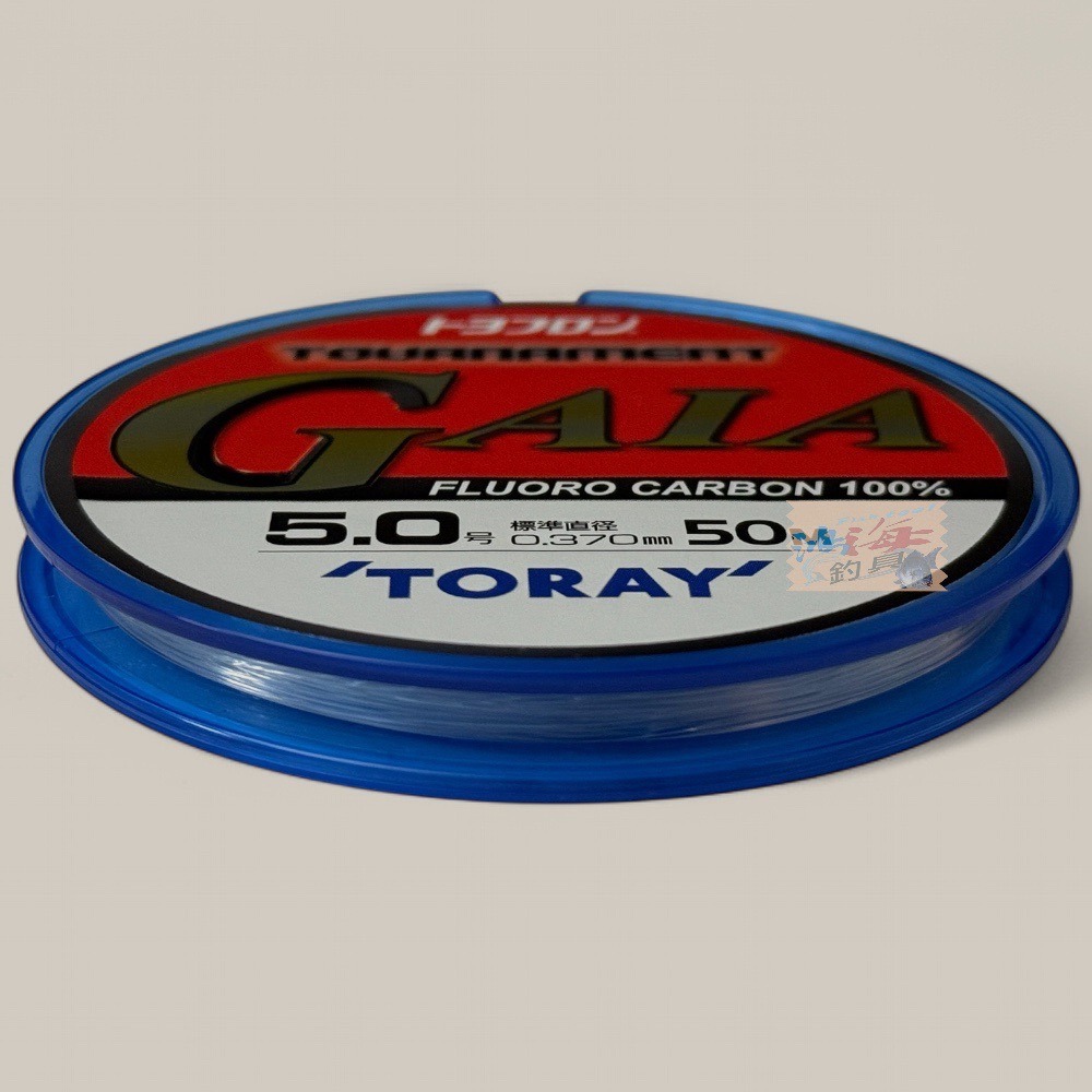 紅海釣具企業社【TORAY】20 新款 GAIA X-50M卡夢線(透明單品)碳素線 碳纖線 子線 磯釣魚線-細節圖3