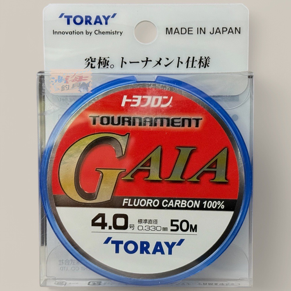 紅海釣具企業社【TORAY】20 新款 GAIA X-50M卡夢線(透明單品)碳素線 碳纖線 子線 磯釣魚線-規格圖11