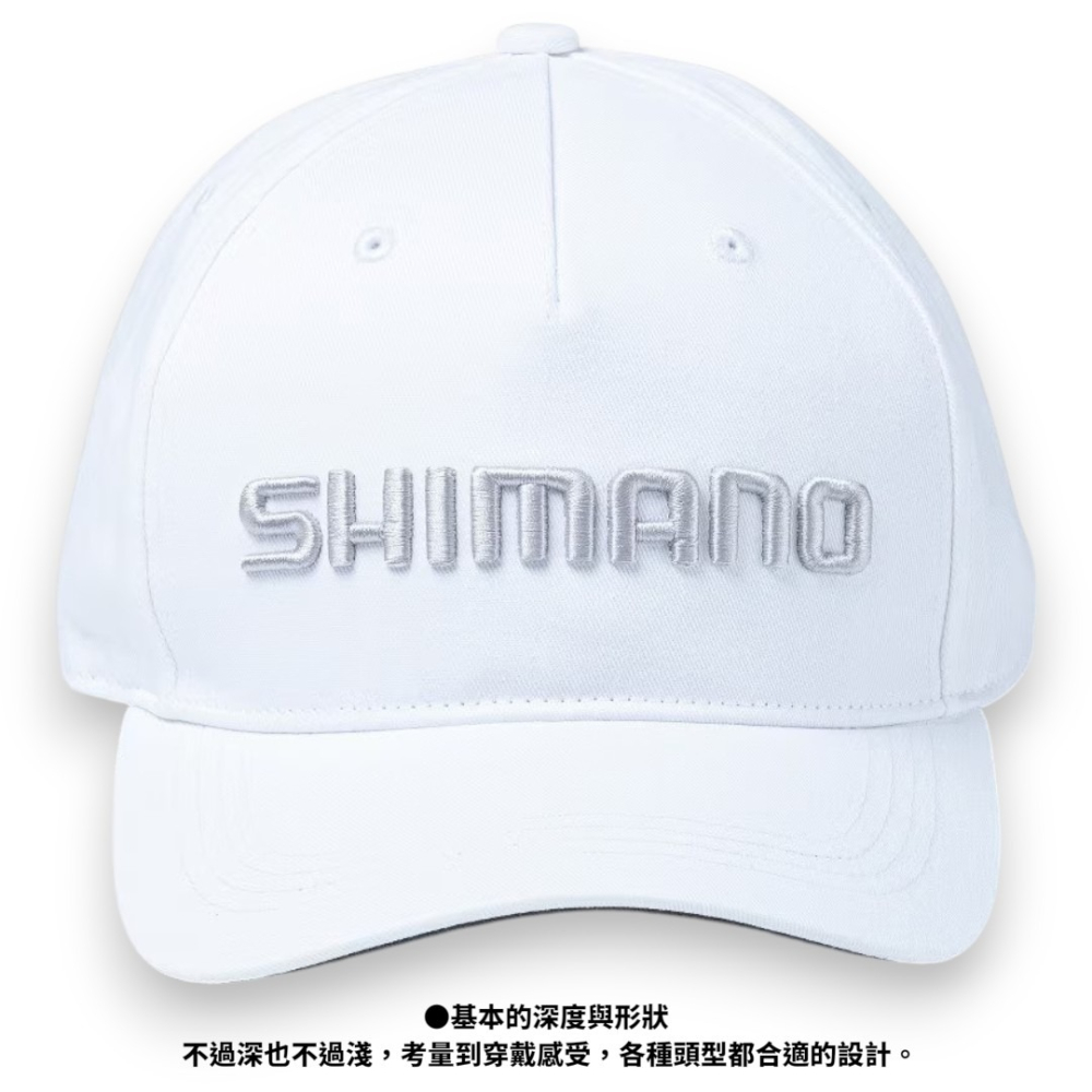 中壢紅海釣具【SHIMANO】 CA-060Y 刺繡LOGO釣魚帽 (26年春夏款-新色) 遮陽帽 棒球帽 戶外帽-細節圖4