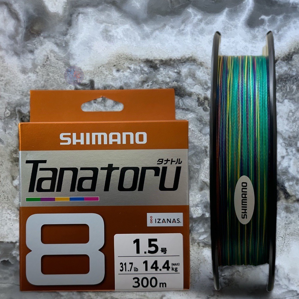 中壢紅海釣具【SHIMANO】PL-F78R TANATORU 橘包裝  8股編織 PE線 -300M 布線 編織線-細節圖7