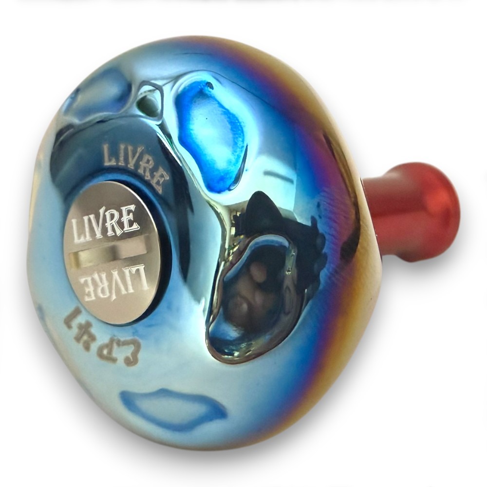 中壢紅海釣具【LIVRE】EP41 日本製-捲線器改裝鈦合金握丸 紡車捲線器改裝品-規格圖7