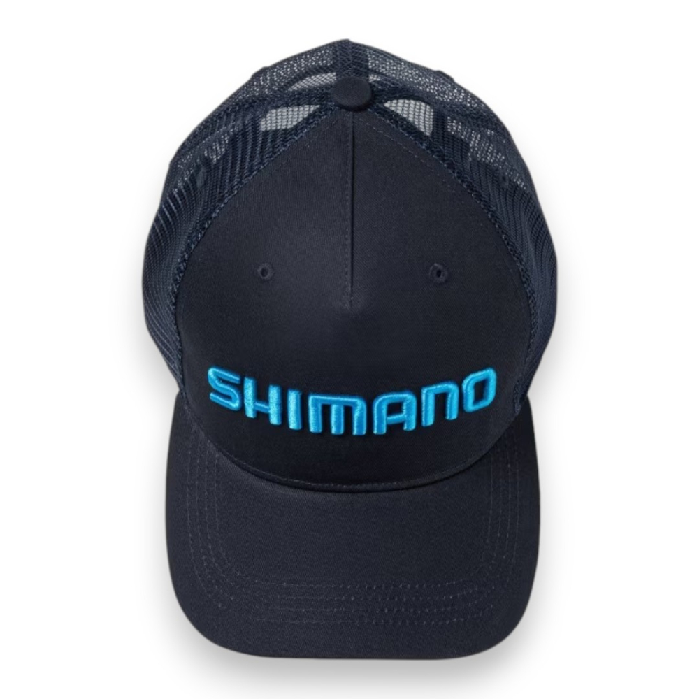 中壢紅海釣具【SHIMANO】CA-061Y 刺繡LOGO半網帽 棒球帽 遮陽帽 透氣網帽 戶外帽 (26年春夏款)-細節圖4