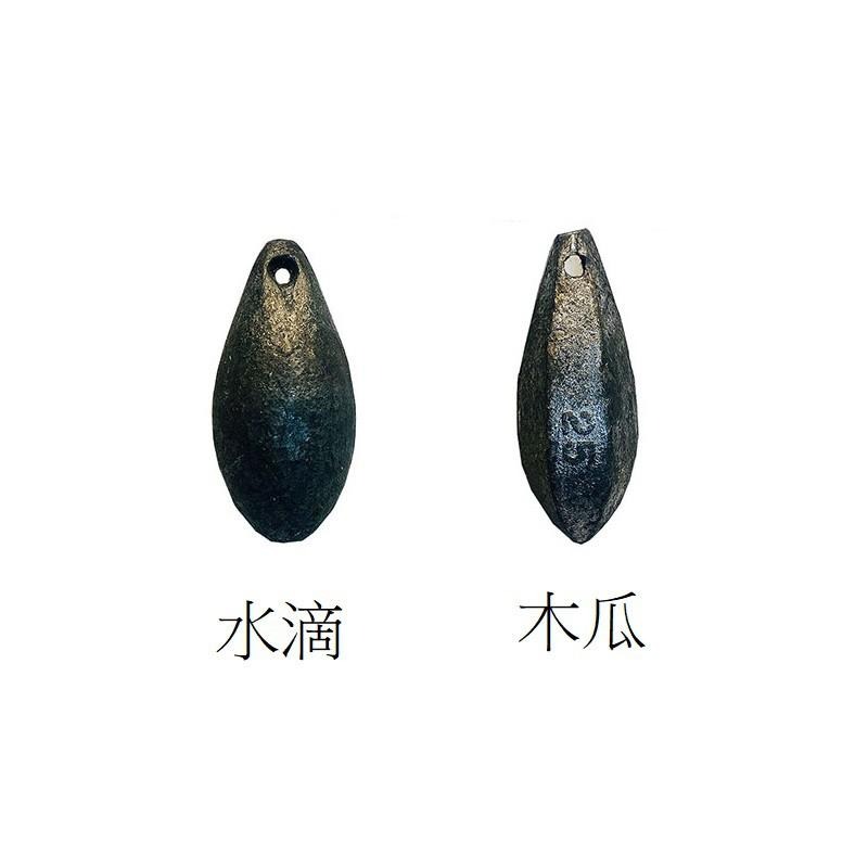 (紅海釣具企業社)遠投鉛錘 水滴型鉛 水滴鉛 木瓜鉛 釣魚鉛錘 海釣沉底 浮標配重-細節圖2
