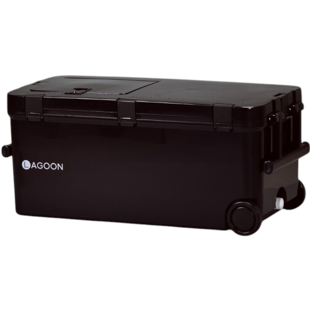 中壢紅海釣具【SHINWA】伸和冰箱 LAGOON 45L 硬式冰箱  保冷冰桶 釣魚冰箱 露營 日本製-規格圖9