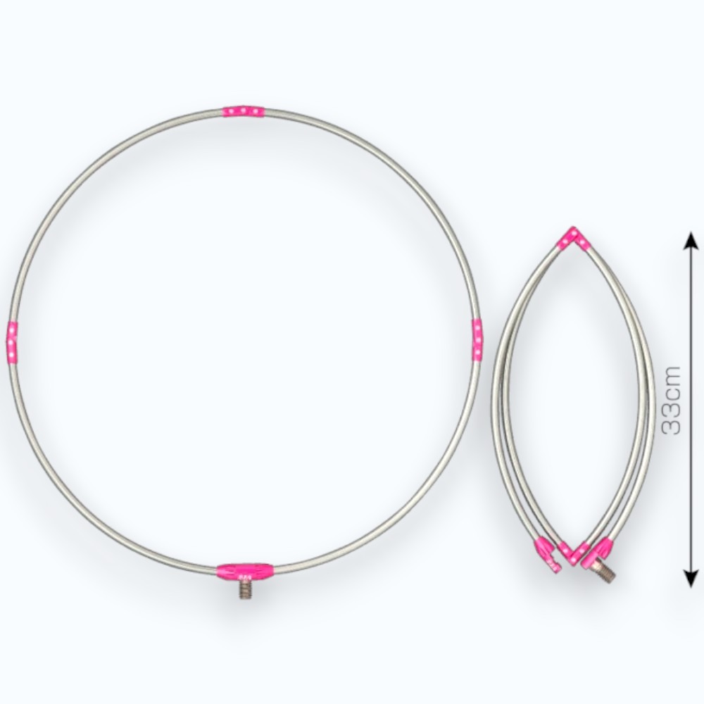 中壢紅海釣具【TSuriMusha】釣武者タモフレーム 圓形網框/43CM 橢圓形網框/57CM-細節圖4