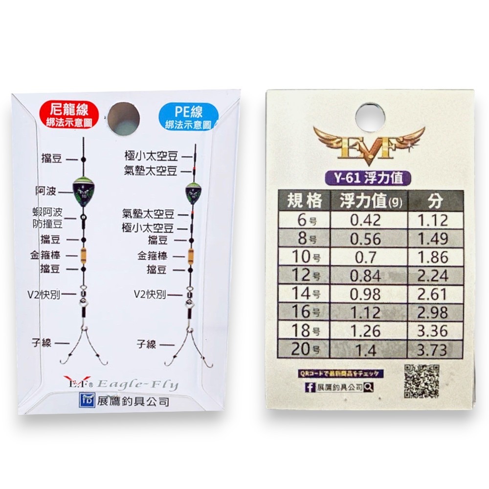 中壢紅海釣具【Eagle-Fly 展鷹】Y-61 元氣阿波(西瓜阿波) 手工精品 釣蝦阿波 釣蝦必備 蝦釣阿波-細節圖5