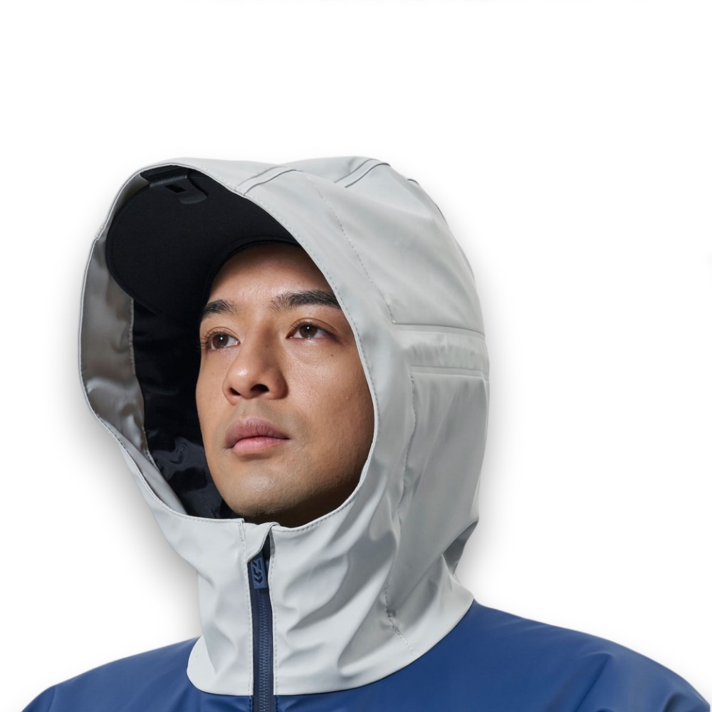 中壢紅海釣具【DAIWA】DW-6025 槍灰×銀黑PU海膠船釣防水釣魚套裝-細節圖4