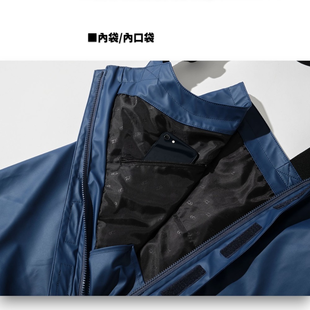 中壢紅海釣具【DAIWA】DW-6025 槍灰×銀黑PU海膠船釣防水釣魚套裝-細節圖10