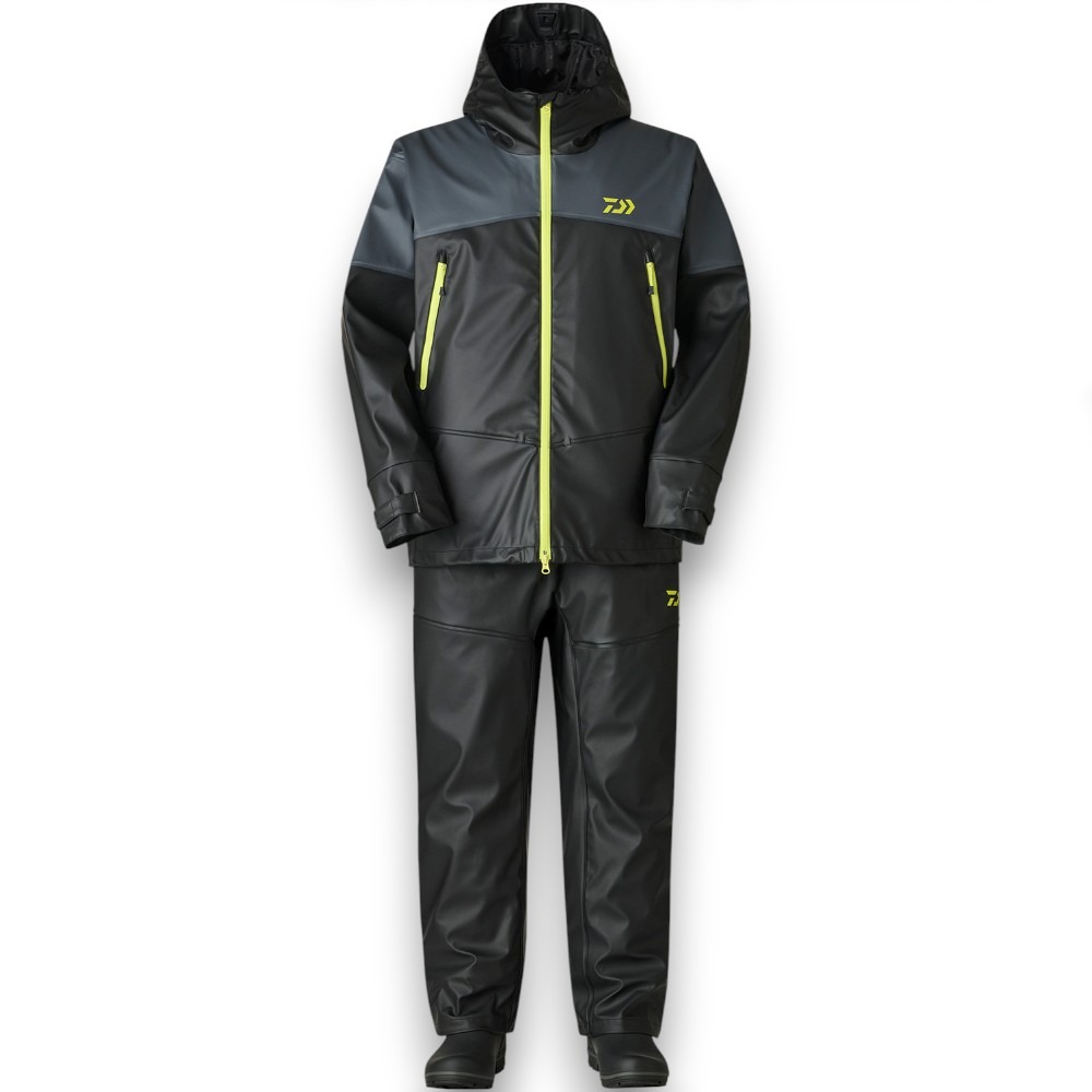 中壢紅海釣具【DAIWA】DW-6025 槍灰×銀黑PU海膠船釣防水釣魚套裝-規格圖11