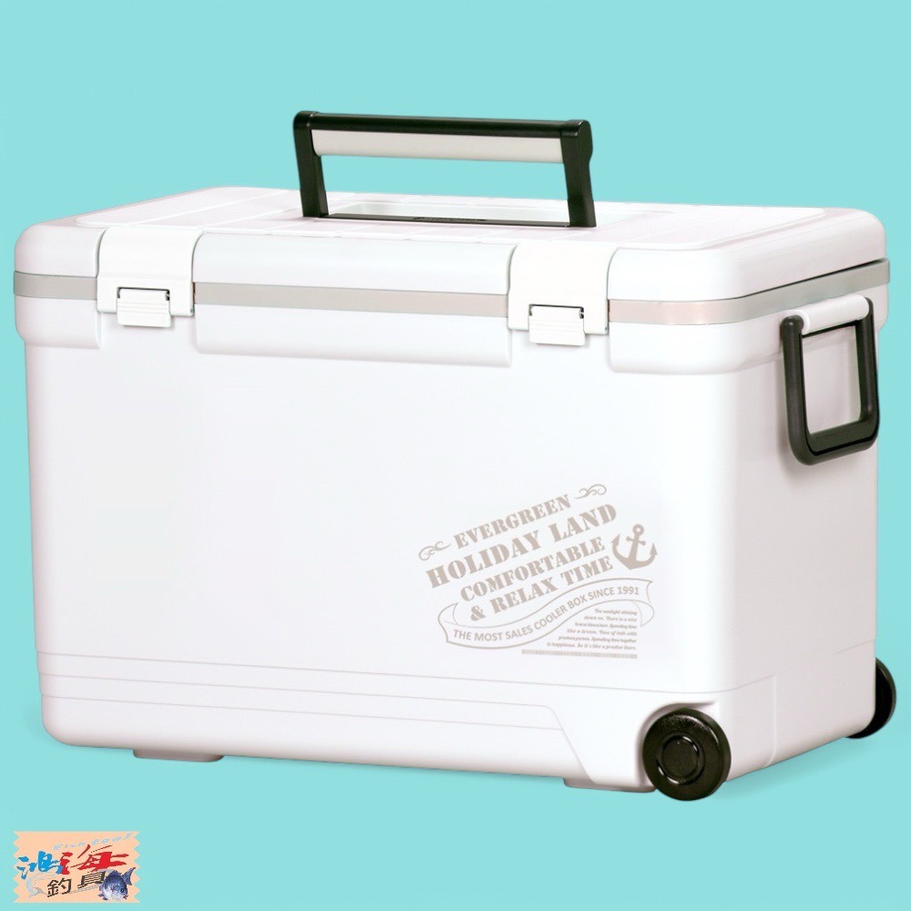 中壢鴻海釣具【SHINWA】伸和 HOLIDAY CBX-33L 冰箱  硬式冰箱 保冷冰桶 釣魚冰箱 露營 (日本製)-規格圖11
