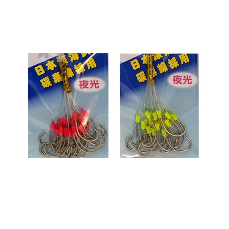 (紅海釣具企業社) 【SAME】莎美深海鉤 深海子線 (銀鉤) 赤馬 船釣 敲底鉤專用 綁好魚鈎-細節圖2
