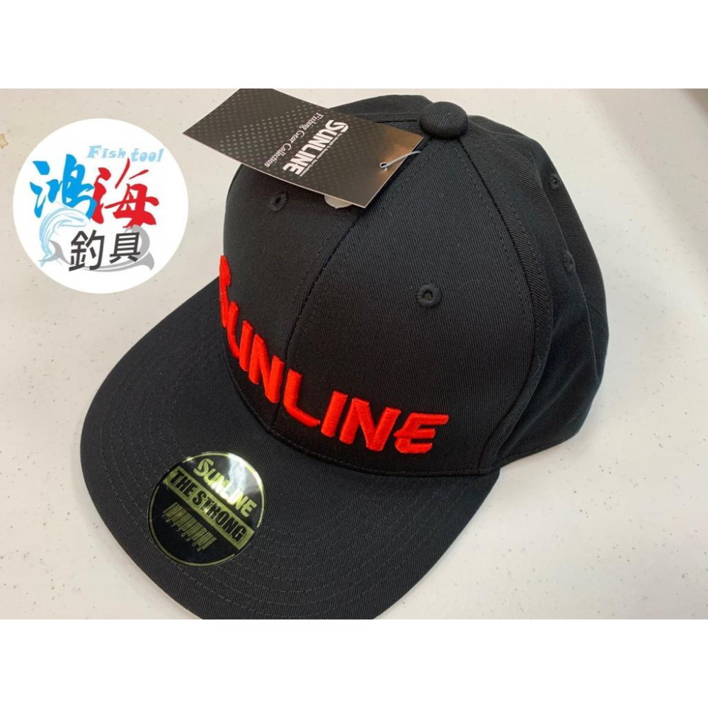 鴻海釣具企業社《SUNLINE》CP-3979 黑色嘻哈帽-細節圖2