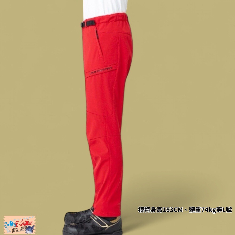 紅海釣具企業社【SHIMANO】 WP-110V LIMITED PRO 黑色釣魚保暖長褲 (22年秋冬款)-細節圖7