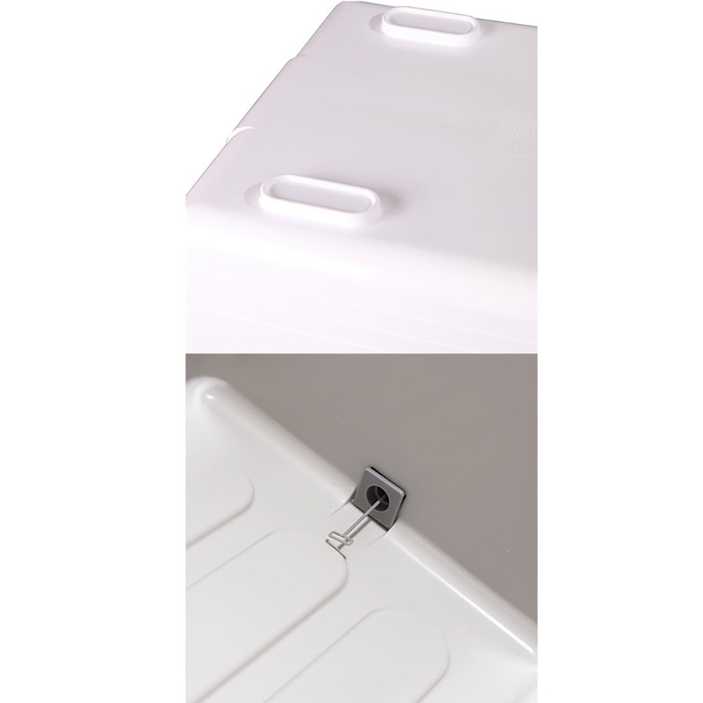 中壢紅海釣具【SHINWA】伸和HOLIDAY CBX-76L 冰箱 硬式冰箱 冰桶 釣魚冰箱 露營保冷保溫(日本製)-細節圖5