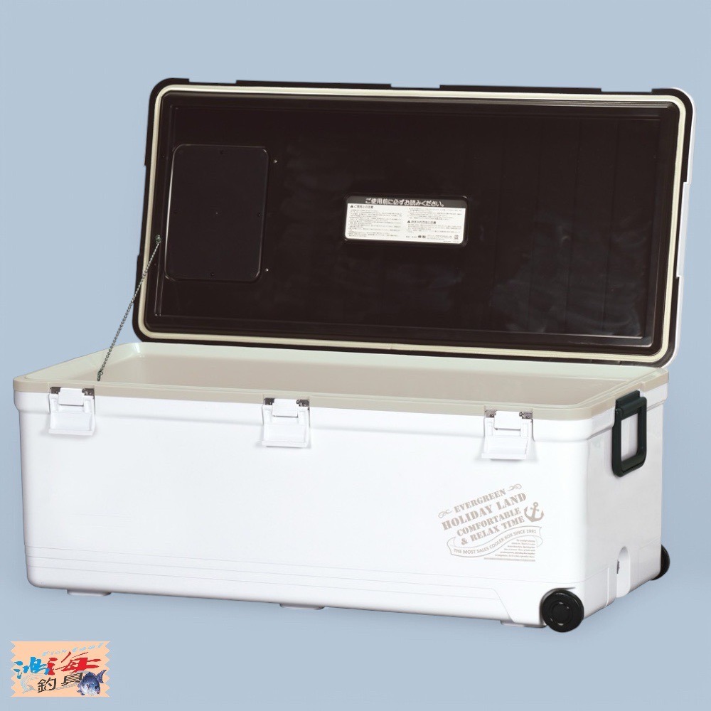 鴻海釣具企業社【SHINWA】伸和HOLIDAY CBX-76L 冰箱 硬式冰箱 冰桶 釣魚冰箱 露營保冷保溫(日本製)-細節圖2