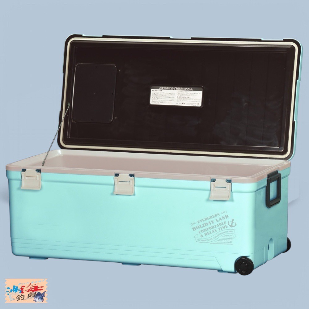 鴻海釣具企業社【SHINWA】伸和HOLIDAY CBX-76L 冰箱 硬式冰箱 冰桶 釣魚冰箱 露營保冷保溫(日本製)-細節圖3