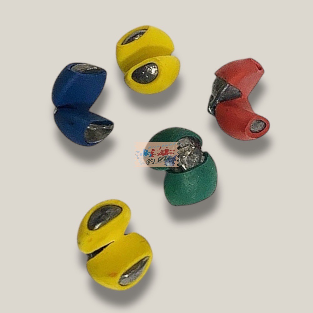 紅海釣具企業社《TANAKA 玉付盒》 漁訊咬鉛盒 迷你咬鉛盒  圓鉛 綜合咬鉛盒  割鉛 釣蝦 夾鉛 不傷線咬鉛盒-細節圖5