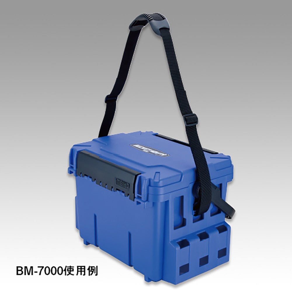 中壢紅海釣具【MEIHO】明邦 BM-200 釣魚工具箱 背帶 工具箱肩背帶 減壓背帶-細節圖5