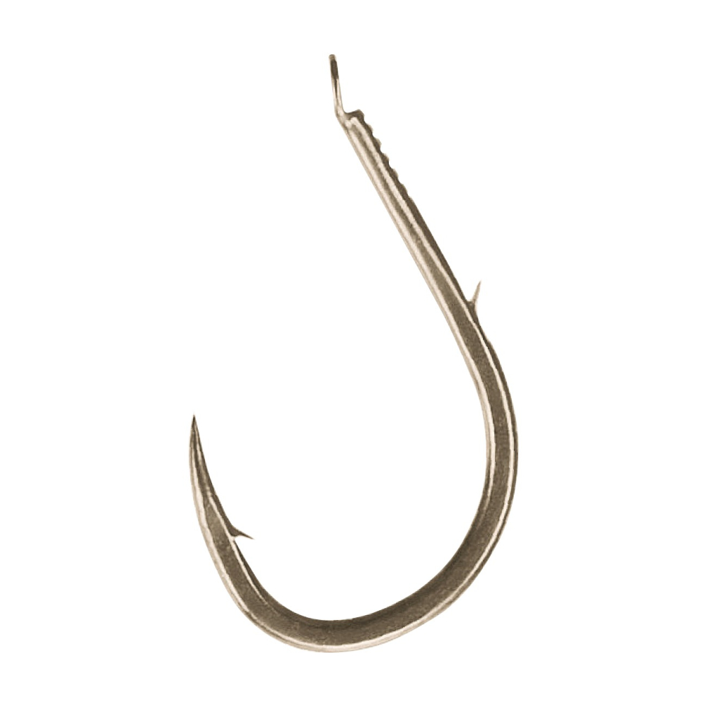 中壢紅海釣具【gamakatsu】デカケングレ 單背刺黑白毛磯釣鉤 魚鉤 海釣鉤-細節圖6