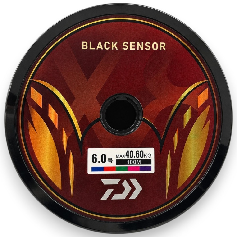 中壢紅海釣具【DAIWA】BLACK SENSOR X8 PE 釣線 100M 黑色/5色PE線 連結線-規格圖11