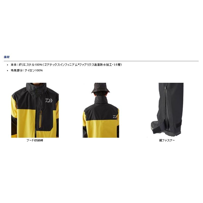 鴻海釣具企業社《DAIWA》DR-19020 GORE-TEX 黑色防水套裝#3XL-細節圖3