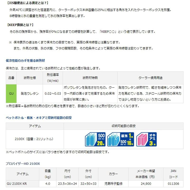 鴻海釣具企業社《DAIWA》PROVISOR HD 2100X KR 児島玲子監修 冰箱 保冷冰箱-細節圖4