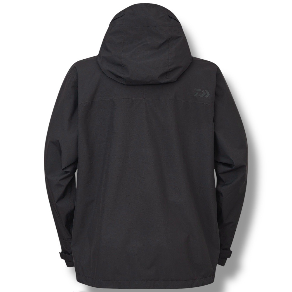 紅海釣具企業社【DAIWA】 DR-1925J GORE-TEX 黑色多用途防水連帽外套[25年春夏款]-細節圖3