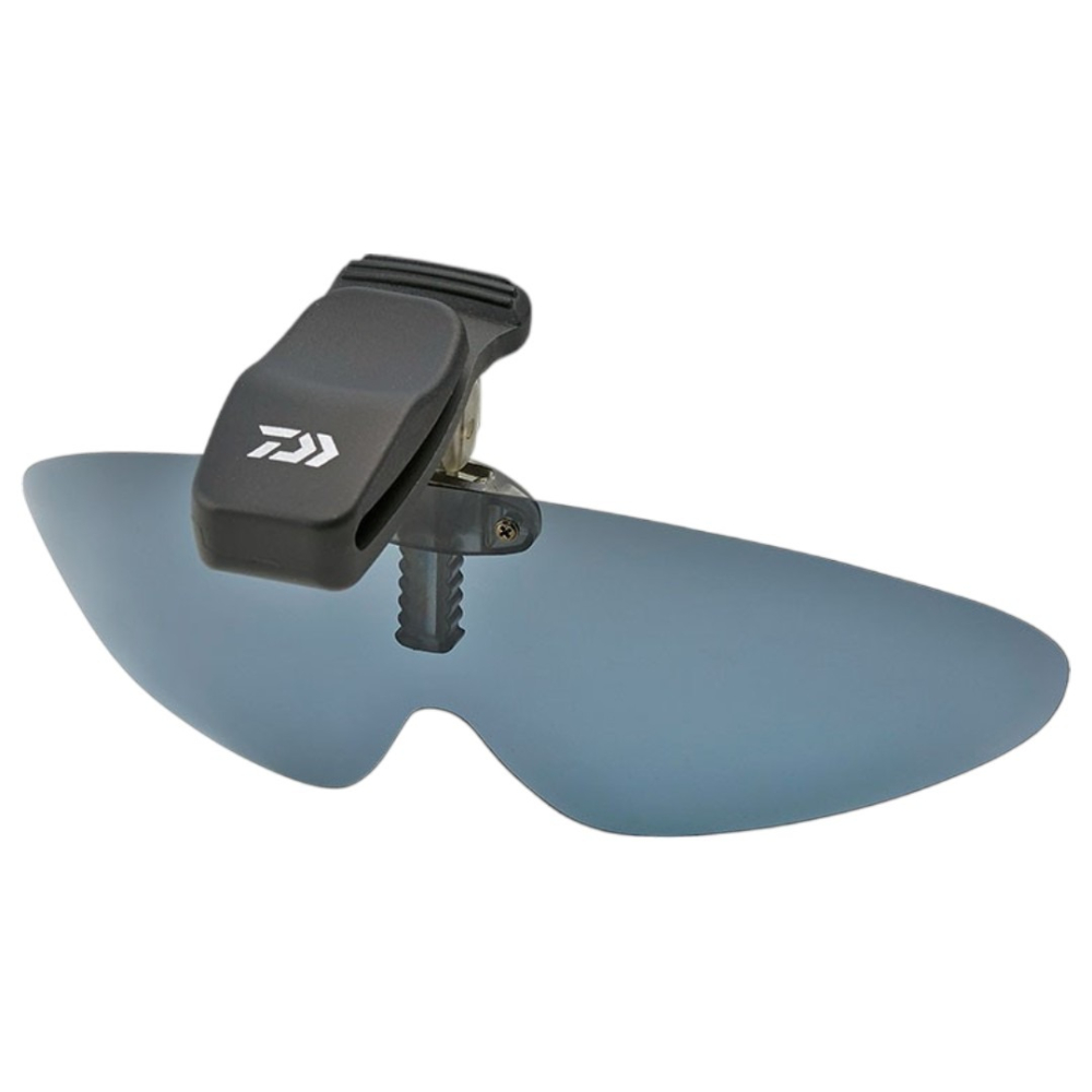 中壢紅海釣具【DAIWA】DQ-8037 夾帽式偏光眼鏡 4C 6C 灰色鏡片 帽夾偏光鏡 釣魚眼鏡 戶外遮光 太陽眼鏡-細節圖3